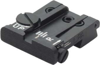 LPA Adjustable Rear Sight for Colt Gov-t 1911-A1