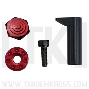 TK23N0115RED1 Titan Extended Magazine Release for S&W SW22 VICTORY Limited Edition Red