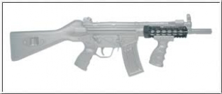 Fab Defence MP5 Tri-rail alu handguards