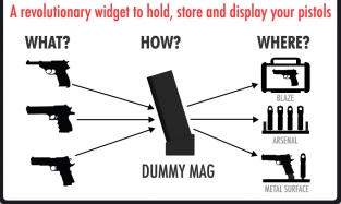 Dummy Mag Black Beretta 92/98