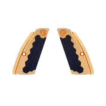 Eemann Tech Brass Short Grips for CZ 75, CZ 75 TS, CZ SHADOW 2 Size-XL