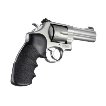Hogue S&W N Frame Round Butt Rubber Monogrip Black